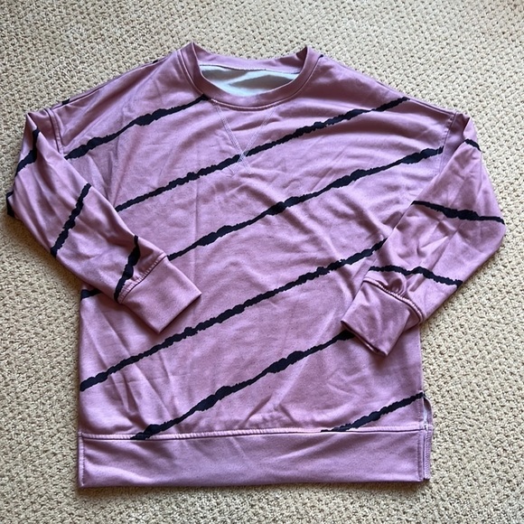 Pink and Black Crewneck Sweatshirt - Picture 2 of 3